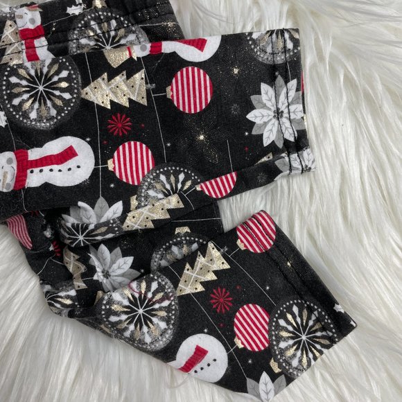 Rare Editions Christmas Snowman Joy Applique Outfit Set - Size 6 Months - Picture 10 of 10